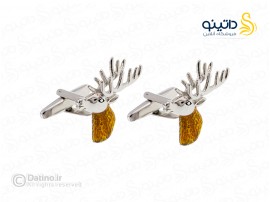 دکمه سردست طرح گوزن لوکس 20554