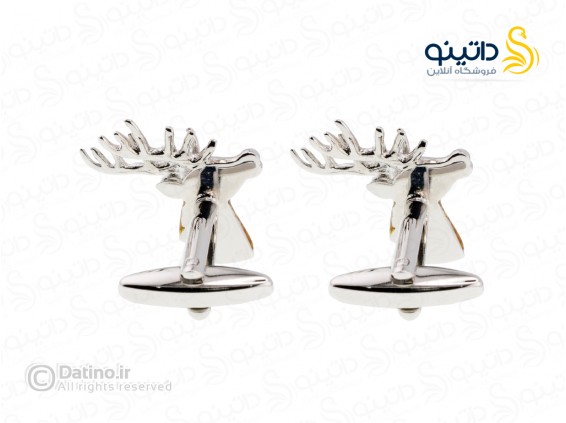 عکس دکمه سردست طرح گوزن لوکس 20554 - انواع مدل دکمه سردست طرح گوزن لوکس 20554