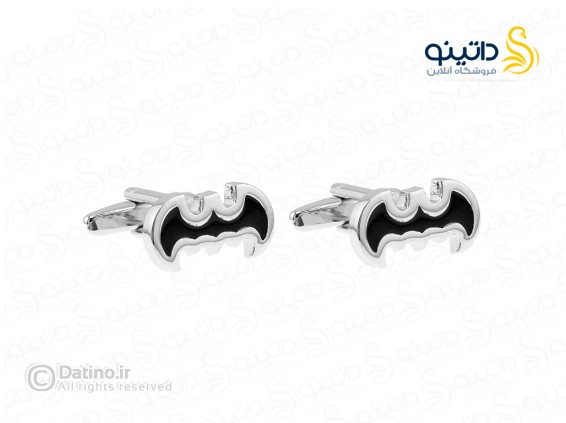 عکس دکمه سردست طرح بتمن 20555 - انواع مدل دکمه سردست طرح بتمن 20555
