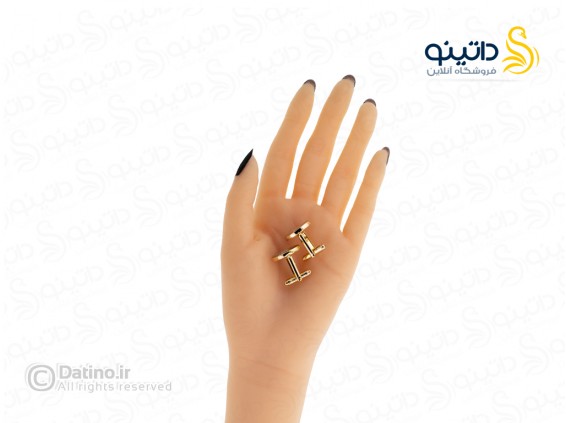 عکس دکمه سردست طرح گرد هندسی 20557 - انواع مدل دکمه سردست طرح گرد هندسی 20557