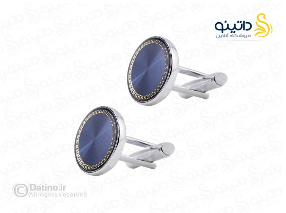 عکس دکمه سردست طرح گرد کلاسیک 20558 - انواع مدل دکمه سردست طرح گرد کلاسیک 20558