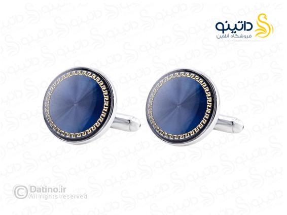 عکس دکمه سردست طرح گرد کلاسیک 20558 - انواع مدل دکمه سردست طرح گرد کلاسیک 20558