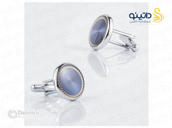 عکس دکمه سردست طرح گرد کلاسیک 20558 - انواع مدل دکمه سردست طرح گرد کلاسیک 20558