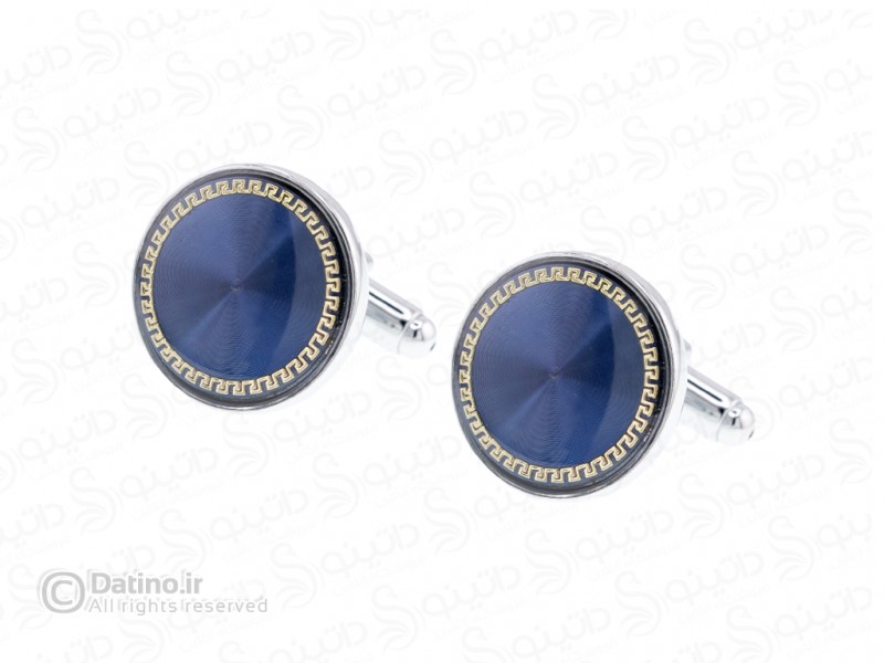 عکس دکمه سردست طرح گرد کلاسیک 20558 - انواع مدل دکمه سردست طرح گرد کلاسیک 20558