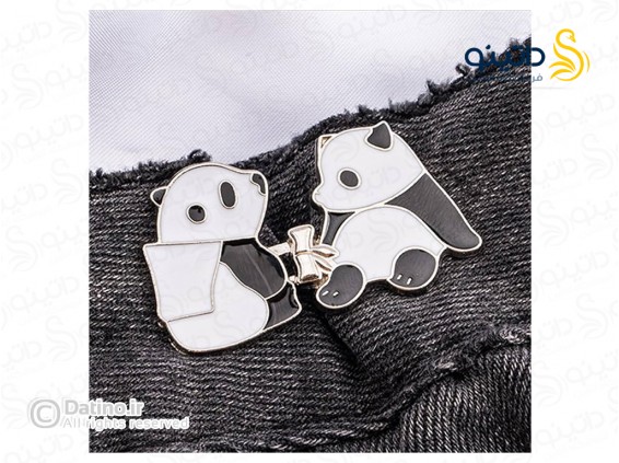 عکس گیره کوچک کننده سایز شلوار طرح پاندا و بامبو 20575 - انواع مدل گیره کوچک کننده سایز شلوار طرح پاندا و بامبو 20575