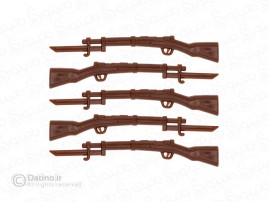 قطعه لگو اسلحه برنو سرنیزه دار بسته 5 عددی 20588