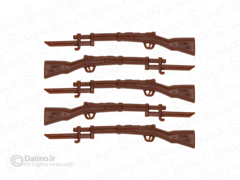 عکس قطعه لگو اسلحه برنو سرنیزه دار بسته 5 عددی 20588 - انواع مدل قطعه لگو اسلحه برنو سرنیزه دار بسته 5 عددی 20588