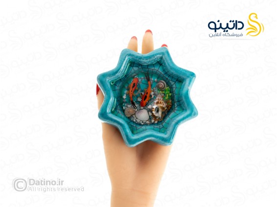 عکس دکوری رزین مدل هفت سین طرح حوض ماهی قرمز سنتی 20594 - انواع مدل دکوری رزین مدل هفت سین طرح حوض ماهی قرمز سنتی 20594