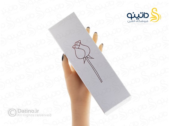 عکس جعبه گردنبند طرح شاخه گل رز جاودان بازشو مدل جا جواهری چرخان 20609 - انواع مدل جعبه گردنبند طرح شاخه گل رز جاودان بازشو مدل جا جواهری چرخان 20609