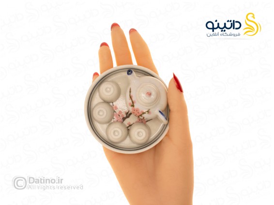 عکس اسباب بازی خانه عروسکی طرح سرویس چایخوری چینی مدل شکوفه آلو 20677 - انواع مدل اسباب بازی خانه عروسکی طرح سرویس چایخوری چینی مدل شکوفه آلو 20677