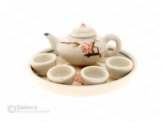 عکس اسباب بازی خانه عروسکی طرح سرویس چایخوری چینی مدل شکوفه آلو 20677 - انواع مدل اسباب بازی خانه عروسکی طرح سرویس چایخوری چینی مدل شکوفه آلو 20677