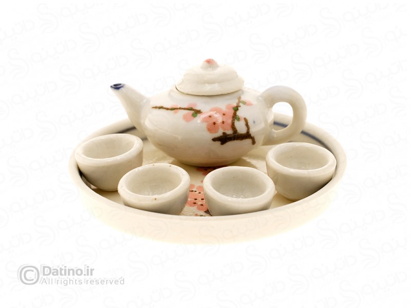 عکس اسباب بازی خانه عروسکی طرح سرویس چایخوری چینی مدل شکوفه آلو 20677 - انواع مدل اسباب بازی خانه عروسکی طرح سرویس چایخوری چینی مدل شکوفه آلو 20677