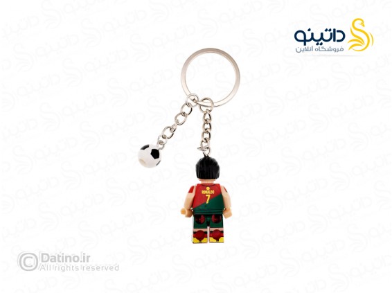 عکس جاکلیدی مینی فیگور طرح رونالدو با لباس تیم ملی پرتغال و توپ فوتبال YK4618 - انواع مدل جاکلیدی مینی فیگور طرح رونالدو با لباس تیم ملی پرتغال و توپ فوتبال YK4618