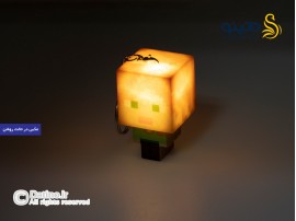 جاکلیدی طرح الکس ناراضی مدل چراغ دار بازی ماینکرافت 20703