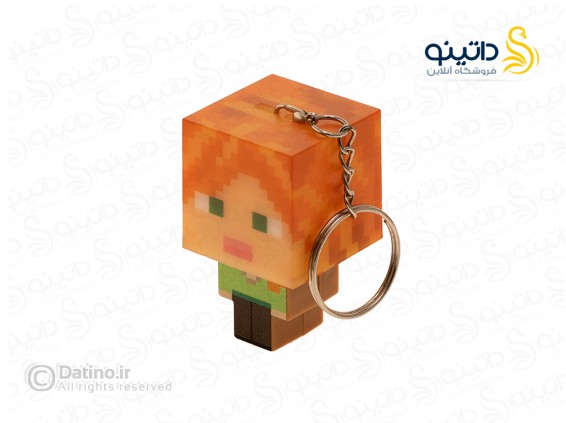 عکس جاکلیدی طرح الکس ناراضی مدل چراغ دار بازی ماینکرافت 20703 - انواع مدل جاکلیدی طرح الکس ناراضی مدل چراغ دار بازی ماینکرافت 20703