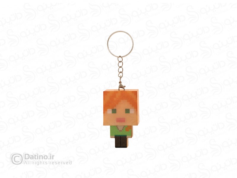 عکس جاکلیدی طرح الکس ناراضی مدل چراغ دار بازی ماینکرافت 20703 - انواع مدل جاکلیدی طرح الکس ناراضی مدل چراغ دار بازی ماینکرافت 20703