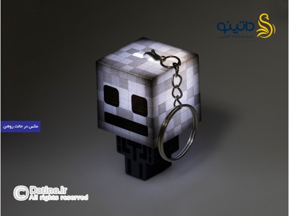 عکس جاکلیدی طرح خزنده پوکرفیس مدل چراغ دار بازی ماینکرافت 20706 - انواع مدل جاکلیدی طرح خزنده پوکرفیس مدل چراغ دار بازی ماینکرافت 20706