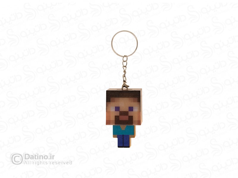 عکس جاکلیدی طرح استیو مدل چراغ دار بازی ماینکرافت 20708 - انواع مدل جاکلیدی طرح استیو مدل چراغ دار بازی ماینکرافت 20708