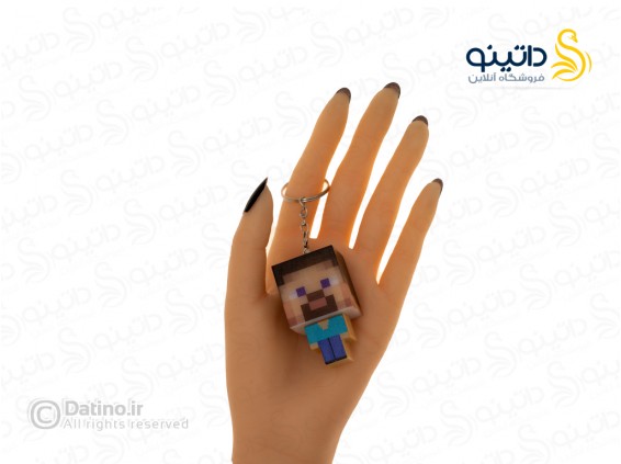 عکس جاکلیدی طرح استیو مدل چراغ دار بازی ماینکرافت 20708 - انواع مدل جاکلیدی طرح استیو مدل چراغ دار بازی ماینکرافت 20708