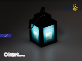 جاکلیدی طرح فانوس مدل چراغ دار ماینکرافت 20709