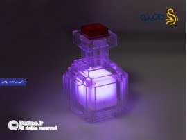 چراغ خواب طرح بطری معجون بازی ماینکرافت 20713
