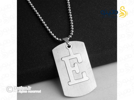 عکس گردنبند مردانه و زنانه طرح حروف الفبای انگلیسی مدل کلاسیک 20717 - انواع مدل گردنبند مردانه و زنانه طرح حروف الفبای انگلیسی مدل کلاسیک 20717