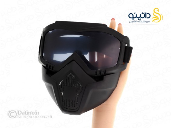 عکس عینک موتورسواری طرح goggle سه لنز قابل تعویض 21060 - انواع مدل عینک موتورسواری طرح goggle سه لنز قابل تعویض 21060