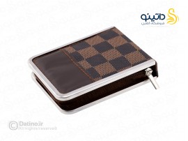 ست مانیکور و پدیکور طرح چرم چهارخانه مجموعه 9 تکه 21063