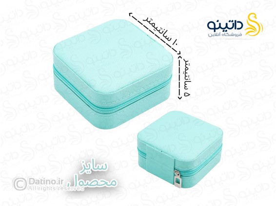 عکس کیف جواهرات مسافرتی مدل زیپ دار تاشو طرح لاکچری 21064 - انواع مدل کیف جواهرات مسافرتی مدل زیپ دار تاشو طرح لاکچری 21064