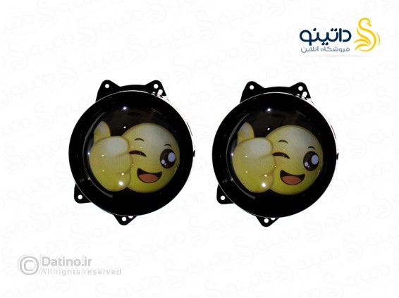 عکس لنز چراغ خودرو مدل ماتریکسی طرح چشم سوم 21075 - انواع مدل لنز چراغ خودرو مدل ماتریکسی طرح چشم سوم 21075