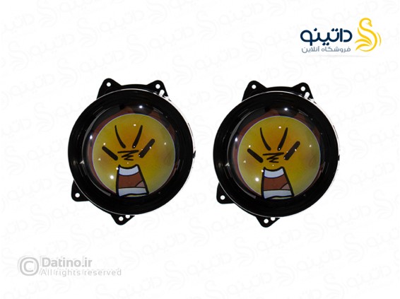 عکس لنز چراغ خودرو مدل ماتریکسی طرح چشم سوم 21075 - انواع مدل لنز چراغ خودرو مدل ماتریکسی طرح چشم سوم 21075