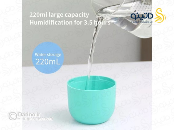 عکس دستگاه بخور و رطوبت ساز خانگی مدل مدرن چراغ دار 200 میلی لیتری طرح ساده 21087 - انواع مدل دستگاه بخور و رطوبت ساز خانگی مدل مدرن چراغ دار 200 میلی لیتری طرح ساده 21087