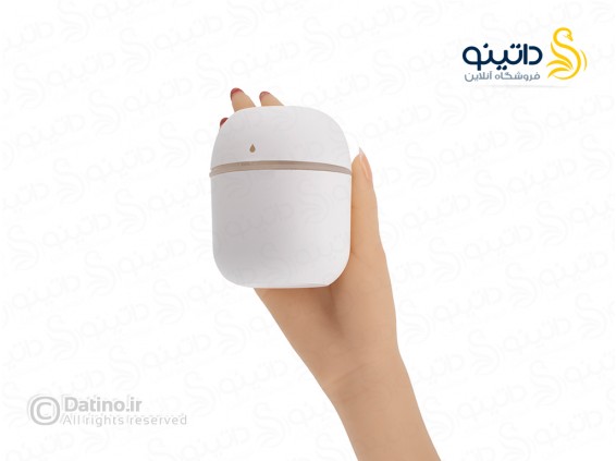 عکس دستگاه بخور و رطوبت ساز خانگی لوکس ساده 220 میلی لیتری چراغ دار طرح قطره آب 21089 - انواع مدل دستگاه بخور و رطوبت ساز خانگی لوکس ساده 220 میلی لیتری چراغ دار طرح قطره آب 21089