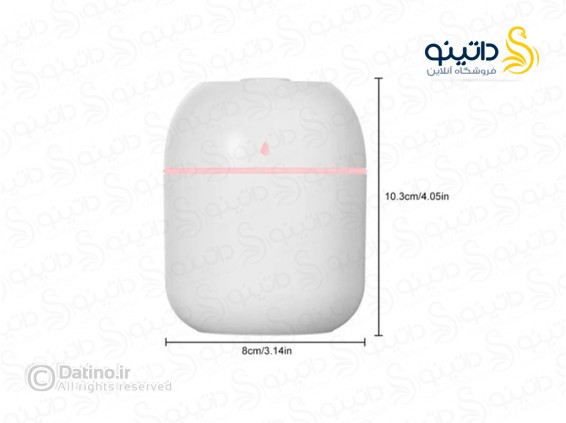 عکس دستگاه بخور و رطوبت ساز خانگی لوکس ساده 220 میلی لیتری چراغ دار طرح قطره آب 21089 - انواع مدل دستگاه بخور و رطوبت ساز خانگی لوکس ساده 220 میلی لیتری چراغ دار طرح قطره آب 21089