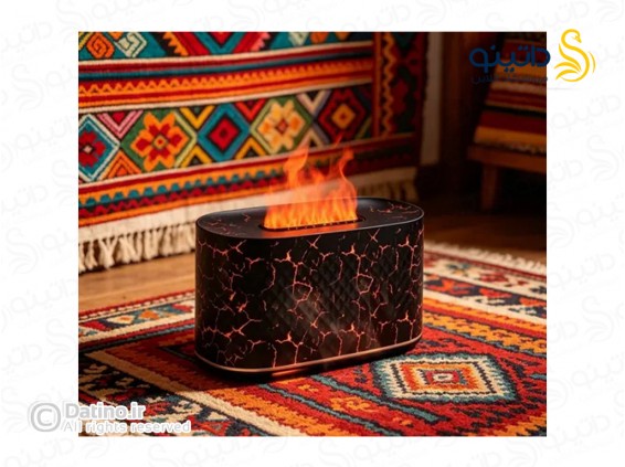 عکس دستگاه بخور و رطوبت ساز خانگی مدل کلاسیک چراغ دار مدل شومینه آتش 21090 - انواع مدل دستگاه بخور و رطوبت ساز خانگی مدل کلاسیک چراغ دار مدل شومینه آتش 21090