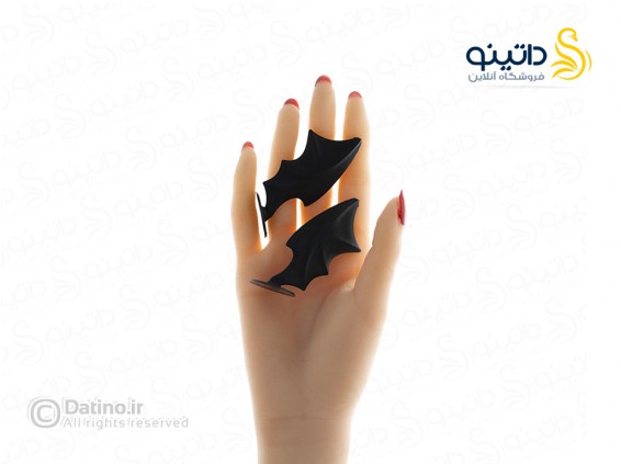 عکس دکور کلاه کاسکت طرح بال خفاش فانتزی مجموعه 2 عددی 21103 - انواع مدل دکور کلاه کاسکت طرح بال خفاش فانتزی مجموعه 2 عددی 21103