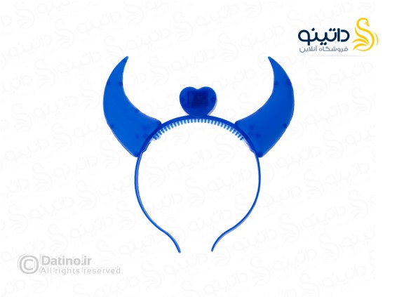 عکس تل مو طرح شاخ شیطانی قلبی چراغ دار 21105 - انواع مدل تل مو طرح شاخ شیطانی قلبی چراغ دار 21105