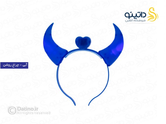 عکس تل مو طرح شاخ شیطانی قلبی چراغ دار 21105 - انواع مدل تل مو طرح شاخ شیطانی قلبی چراغ دار 21105