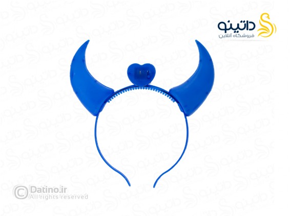 عکس تل مو طرح شاخ شیطانی قلبی چراغ دار 21105 - انواع مدل تل مو طرح شاخ شیطانی قلبی چراغ دار 21105