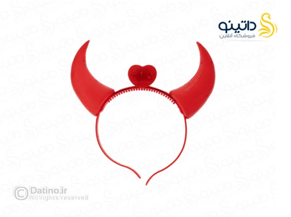 عکس تل مو طرح شاخ شیطانی قلبی چراغ دار 21105 - انواع مدل تل مو طرح شاخ شیطانی قلبی چراغ دار 21105