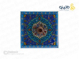 قندان چوب و رزین طرح گل و بوته اسلیمی 21125