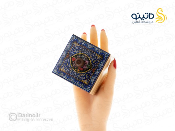 عکس قندان چوب و رزین طرح نقش مایه ختایی 21127 - انواع مدل قندان چوب و رزین طرح نقش مایه ختایی 21127