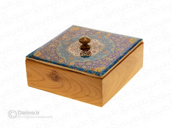 عکس شکلات خوری چوب و رزین طرح باغ گل شاه عباسی 21129 - انواع مدل شکلات خوری چوب و رزین طرح باغ گل شاه عباسی 21129