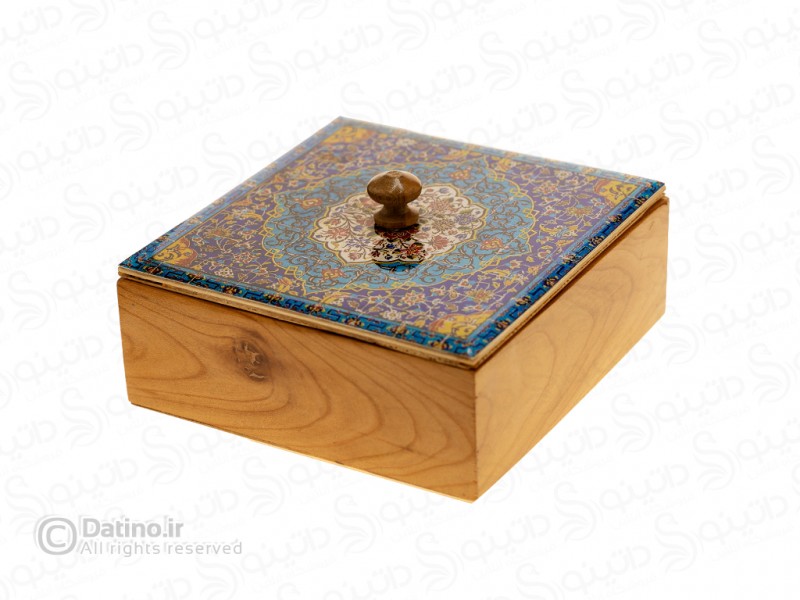 عکس شکلات خوری چوب و رزین طرح باغ گل شاه عباسی 21129 - انواع مدل شکلات خوری چوب و رزین طرح باغ گل شاه عباسی 21129