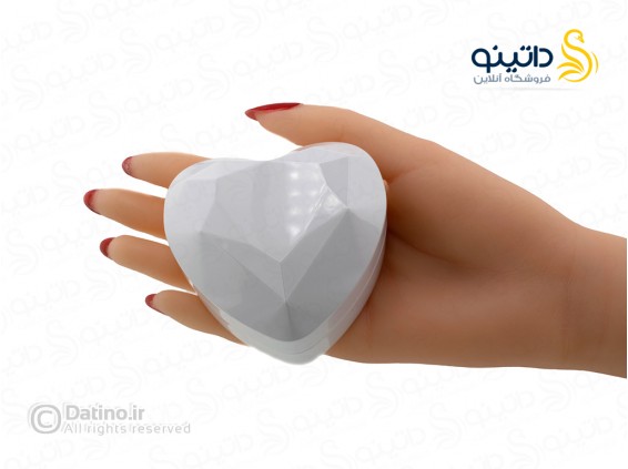عکس جعبه انگشتر مخصوص 2 حلقه ای ای دی دار طرح قلب لوکس 21149 - انواع مدل جعبه انگشتر مخصوص 2 حلقه ای ای دی دار طرح قلب لوکس 21149