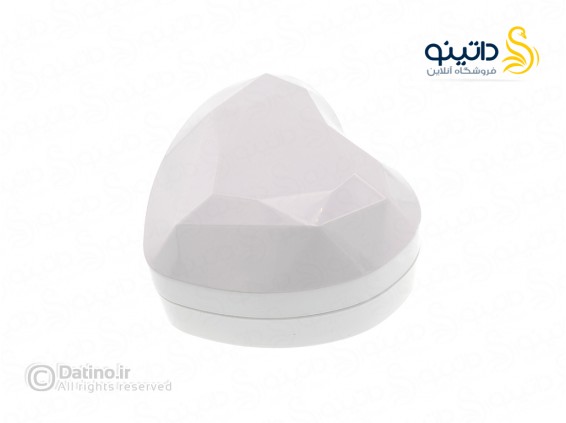 عکس جعبه انگشتر مخصوص 2 حلقه ای ای دی دار طرح قلب لوکس 21149 - انواع مدل جعبه انگشتر مخصوص 2 حلقه ای ای دی دار طرح قلب لوکس 21149