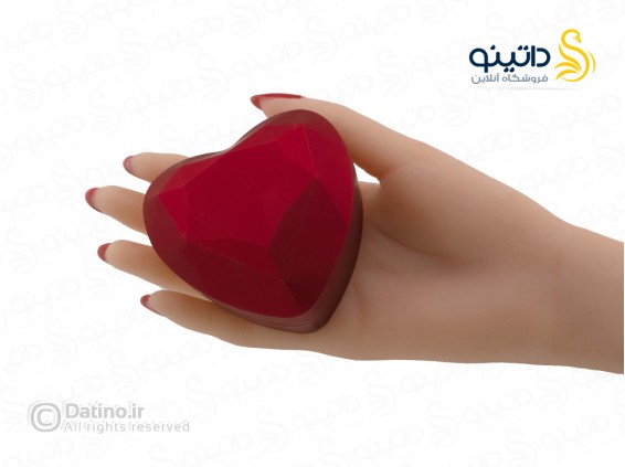 عکس جعبه انگشتر مخصوص 2 حلقه ای ای دی دار طرح قلب لوکس 21149 - انواع مدل جعبه انگشتر مخصوص 2 حلقه ای ای دی دار طرح قلب لوکس 21149