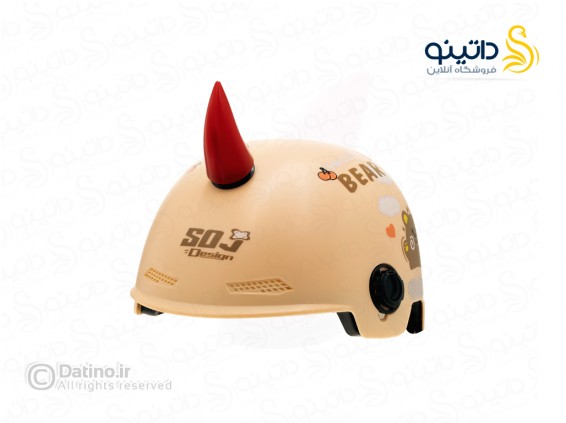 عکس دکور کلاه کاسکت طرح شاخ تزئینی شیطانی چراغ دار 21150 - انواع مدل دکور کلاه کاسکت طرح شاخ تزئینی شیطانی چراغ دار 21150