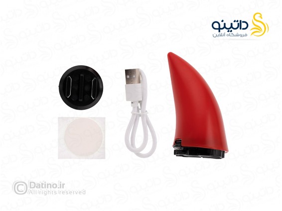 عکس دکور کلاه کاسکت طرح شاخ تزئینی شیطانی چراغ دار 21150 - انواع مدل دکور کلاه کاسکت طرح شاخ تزئینی شیطانی چراغ دار 21150