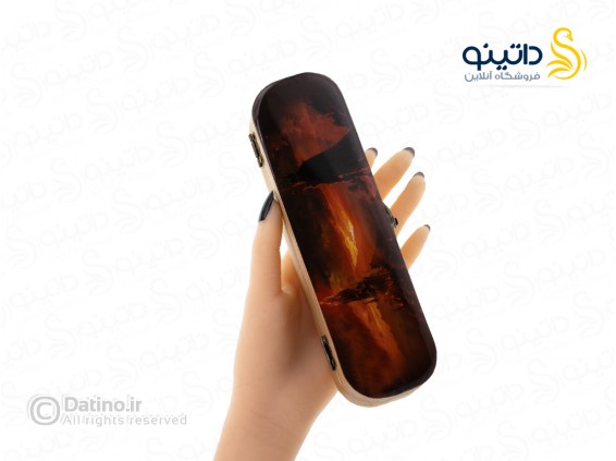 عکس قلمدان چوبی رزین طرح سائورون و برج تاریکی باراد دور فیلم ارباب حلقه ها 21180 - انواع مدل قلمدان چوبی رزین طرح سائورون و برج تاریکی باراد دور فیلم ارباب حلقه ها 21180